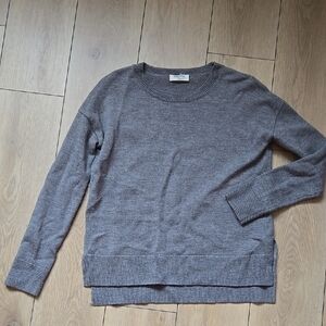 ARITZIA BABATON Gray Merino Wool Sweater size S